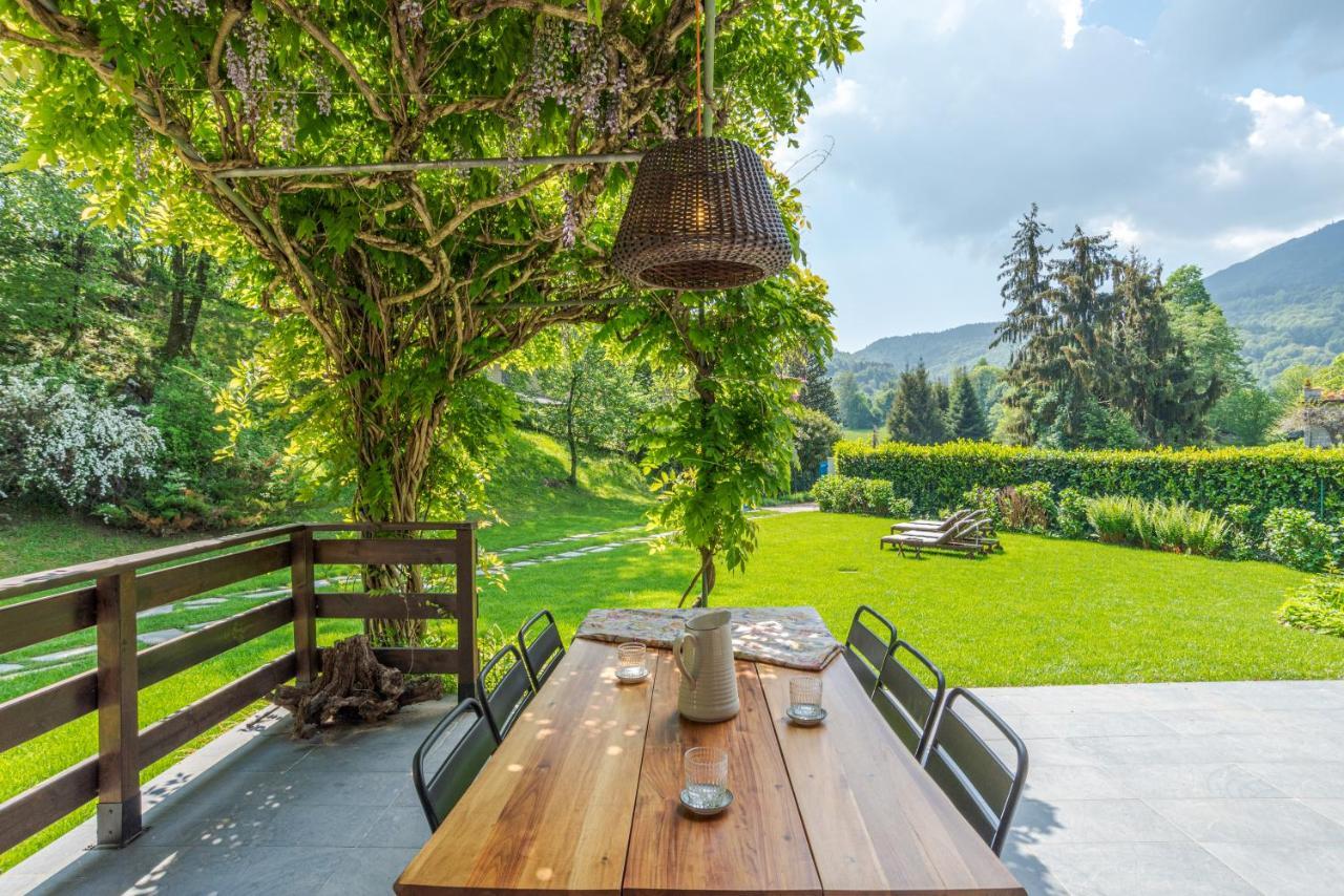 Lovely Villa With Huge Garden Surrounded By Nature Bellagio Bagian luar foto